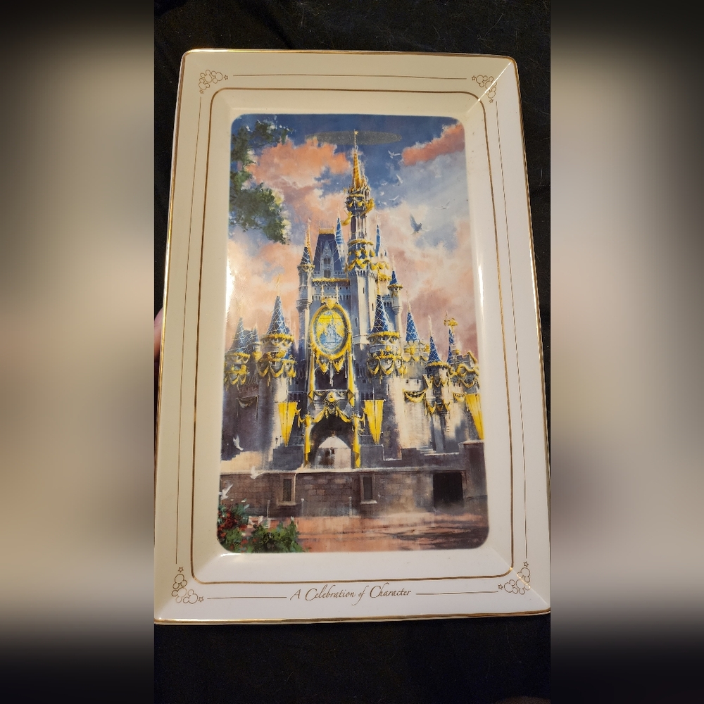 Disney commemorative plate